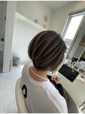 ショート バレイヤージュ