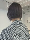 グレージュ_グレージュカラーボブウルフココアベージュ_ba400531