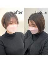 エルエスヘアー(LS HAIR)&nbsp;【LS HAIR菊地】圧倒的似合わせ力　小顔ショート　長めショート