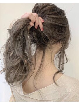 アンブルリュクス 中野(amble luxe) アッシュベージュ/イルミナカラー/髪質改善/TOKIO/中野