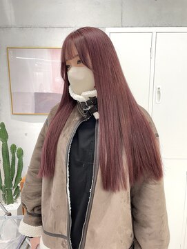 ローウェ 渋谷(Louwe) 大人気ピンクブラウン♪《misaki》