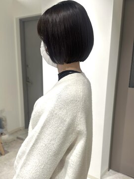 フレームプラス 御堂筋難波店(FRAME +) 伸ばしかけショート ショートボブ