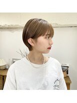 ジジ 代々木(Gigi)&nbsp;[代々木]ナチュラルピンクスイートAラインの甘辛ショートボブ