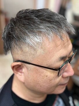 アポロカットステージ 相模大野店 アップバング/ツーブロックマッシュ<理容室>[メンズ/相模大野]