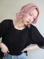 ブゾン(buZon)&nbsp;【buZonブゾン】くびれロブ×ホワイトピンクカラー