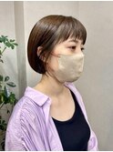大人可愛い/ミニボブ