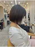 流行りのタッセルボブを横浜で!襟足ギリギリ首元すっきりボブ!