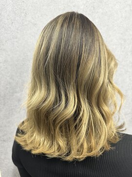 ラプト(RAPT) グレージュバレイヤージュ