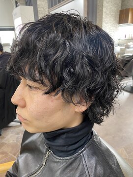 ハルクファースト 札幌(HRK 1st.) ツイストスパイラルパーマ/メンズカット/波巻きパーマ/札幌/大通