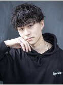 メンズ/マッシュ/スパイラルパーマ