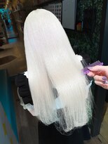 ジルバイジゼル(JILL by GiseL)&nbsp;中世ウルフ/メンズウルフ/ハイトーン/ダブルカラー/ホワイト