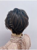 ショートアレンジヘア