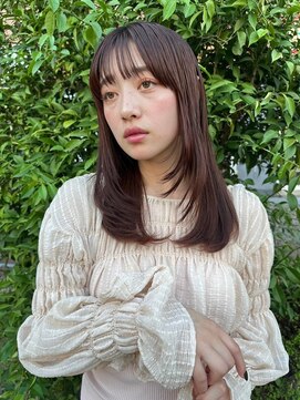 イム(imu) 【imu STYLE】ナチュラル艶ストレート