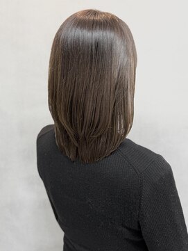 メグロ 相模大野(MEGURO) 白髪ぼかし/ミニウルフ/チェリーブラウン/ホワイトグレージュ88