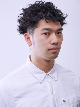 チルチェア 吉祥寺店(CHILL CHAIR) ツーブロック×ツイストパーマ <吉祥寺〉 <理容室> <バーバー>