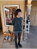 ミニボブカット+顔まわりレイヤー
