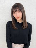 ラベンダーアッシュ髪質改善カラーカットトリートメント5/池袋駅