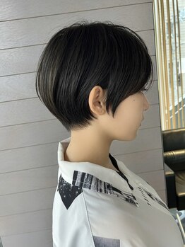 シャウルデッサン(CHARLES DESSIN)の写真/【四ツ橋/心斎橋/新町】お洒落かつ上品なナチュラルショートをご提案★あなたらしさ×トレンドを叶える★