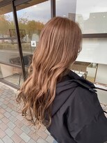 イエローコーン 金沢文庫店(YELLOW CORN)&nbsp;ミルクティーブラウン/ケアブリーチ/ダブルカラー