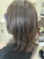 アッシュ アーティスティック スタジオ オブ ヘア(Ash artistic studio of hair) ツヤカラースタイリング方法などもアドバイス致します