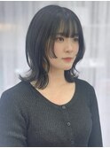 熊本 透明感カラー 韓国風スタイル Una Yumika