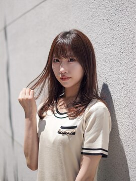 エアー 銀座(air) レイヤーカット／ナチュラル／モテ髪/銀座/ロングレイヤー