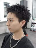 スパイキーショート/メンズパーマ/ピンパーマ/メンズカット