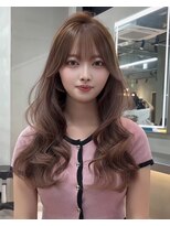 ロンドミラー 博多店(Lond Mirror)&nbsp;顔型別ヘアスタイル特集/ホワイトグレージュ/ミニウルフ