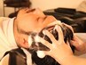 【VEENA導入記念/新規/男性限定/牛丸指名】カット+眉カット+プチヘッドスパ