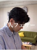 センターパート/大宮メンズパーマ/ニュアンスパーマ