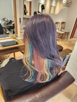 アルメリア 池袋(Arumeria) コットンキャンディ インナーカラー デザインカラー 20代30代