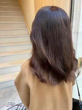 ジル アンク(Jill ankh) 《姫路駅北　Jillankh》ベージュ　髪質改善　前髪縮毛矯正