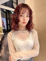 シェノン バイ アランスミシー 表参道(CHAINON by Alan smithee)&nbsp;表参道/クラゲヘアー/オリーブグレー/小顔/ココアベージュ/渋谷