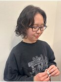 ラフだからこそ大人可愛い☆くるくるパーマ×ショート