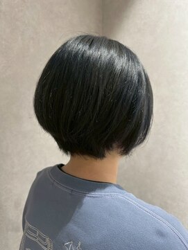 ビス ヘア アンド ビューティー 西新井店(Vis Hair＆Beauty) 大人可愛い小顔くびれボブダークアッシュグレージュブリーチなし