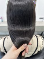 ソルバイシーループユナイテッド(soru by C-LOOP UNITED) グレージュ/髪質改善カラー/暗髪/透明感