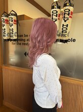 ヘアーサロン オンリーホープ(HAIR SALON ONLY HOPE)&nbsp;ピンクカラー