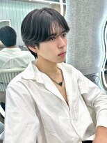 ネーム バイ グロー 大宮(NE:M by GLROW) men's/メンズ/リバースセンターパート/メンズパーマ/大宮