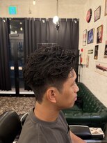 ブロートーキョーバーバーショップ 神田店(Bro Tokyo BARBERSHOP)&nbsp;パーマスタイル