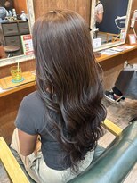 ヘアーサロン アトリエ(Hair salon ATORIE) ロング暖色ブラウンカラー