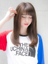 ルティア(Lutia)&nbsp;小顔バング ナチュラルストレート