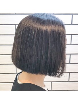 スケッチ(sketcH) 【sketcH.お客様ヘア】まるで地毛のように自然な縮毛矯正ボブ