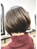 エトネ ヘアーサロン 仙台駅前(eTONe hair salon)&nbsp;【eTONe】30代40代大人女性にピッタリのキレイなボブ