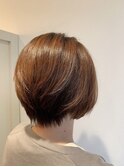 前下がりショートボブ