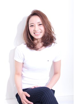 アッシュ 町田駅前通り店(Ash) 【Ash町田駅前通り　清水重人】デジタルパーマ×セミロング