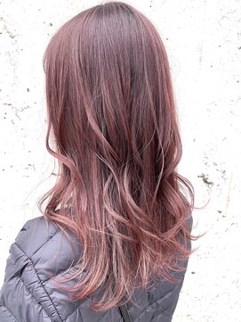 レーヴ(Reve) 極細highlight×pink　beige　color【レーヴ】