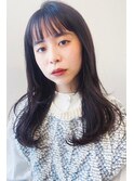 黒髪さんの柔らかワンカールパーマ[YOSHIBA]