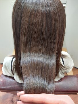 グランルッソ 岡山イオン前(GRAN LUSSO) 天使の泡カラー☆マイナスに五歳髪☆