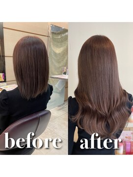 ラッド(Rad) 【長さ出し】シールエクステ80本 #ピンクベージュ