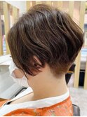 絶壁解消20代30代40代大人ショートボブ［川口 髪質改善］